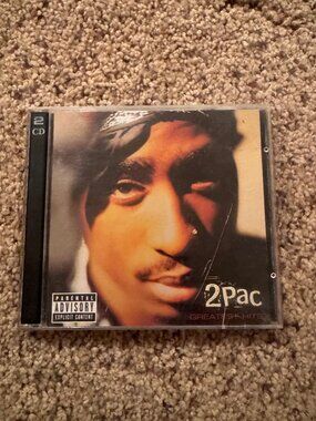 2Pac Greatest Hits 2CD Set – Tupac Shakur Rap Hip Hop CD (Tested) 1998 Snoop Dog